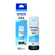 Tinta Original Epson T504C Cyan