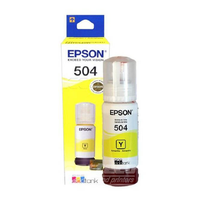 Tinta Original Epson T504Y Yellow